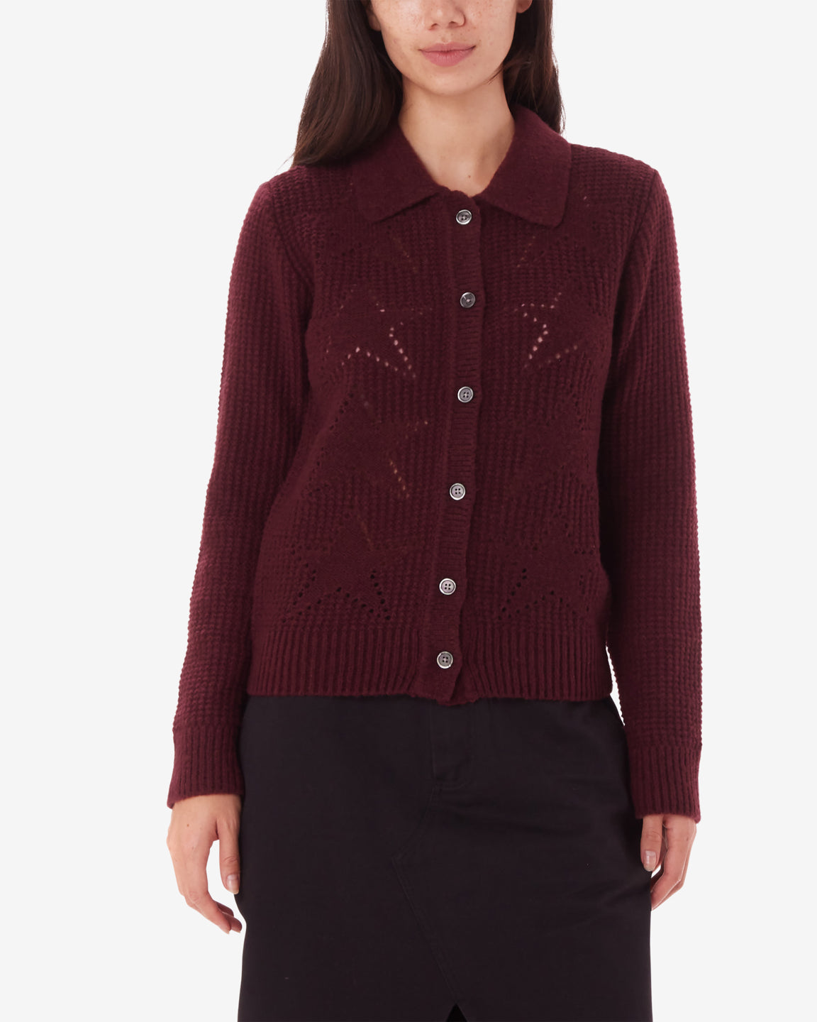 obey fortune cardigan wine