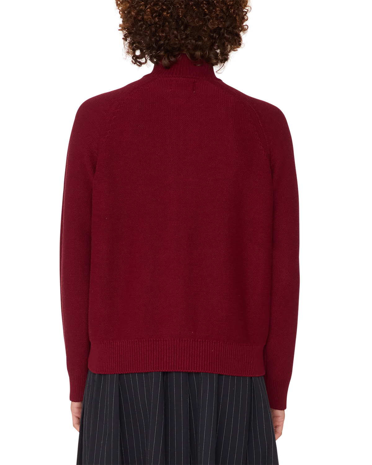 obey frankie track sweater wine