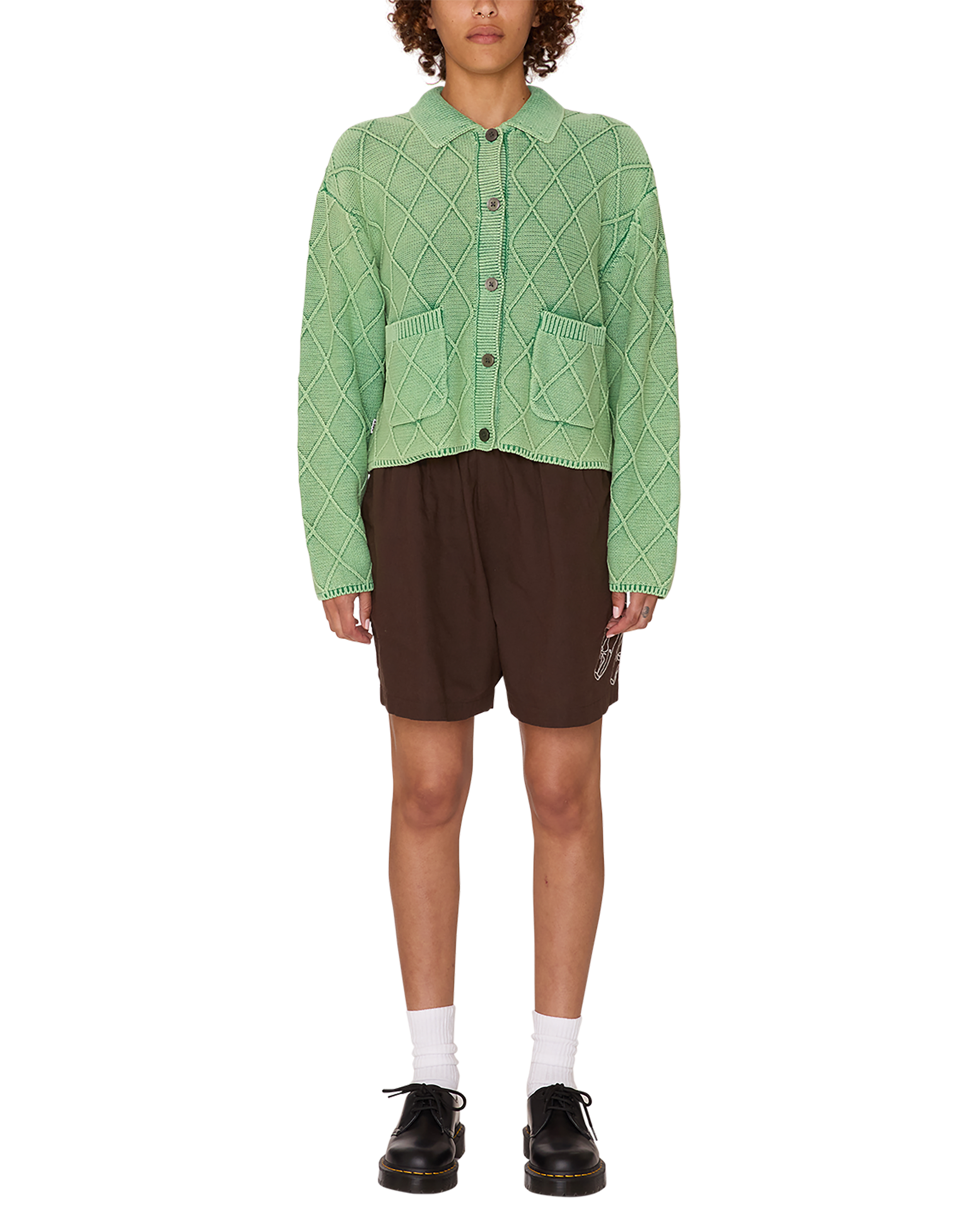 obey sweet marie sweater green