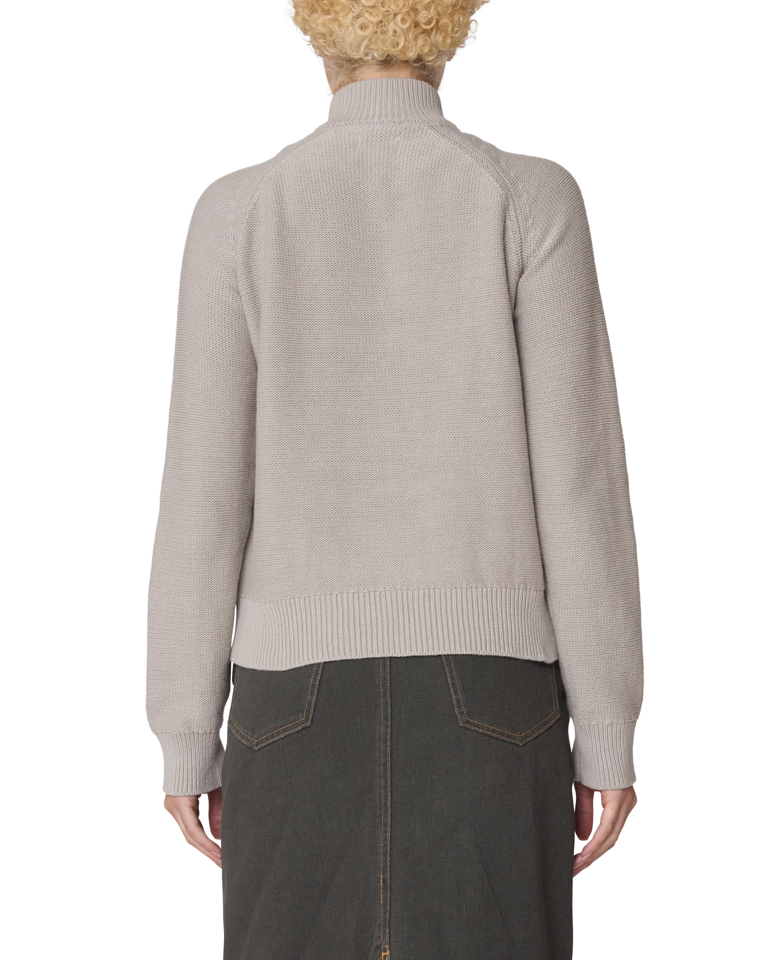 LIZZIE ZIP MOCK SWEATER (zoomed)