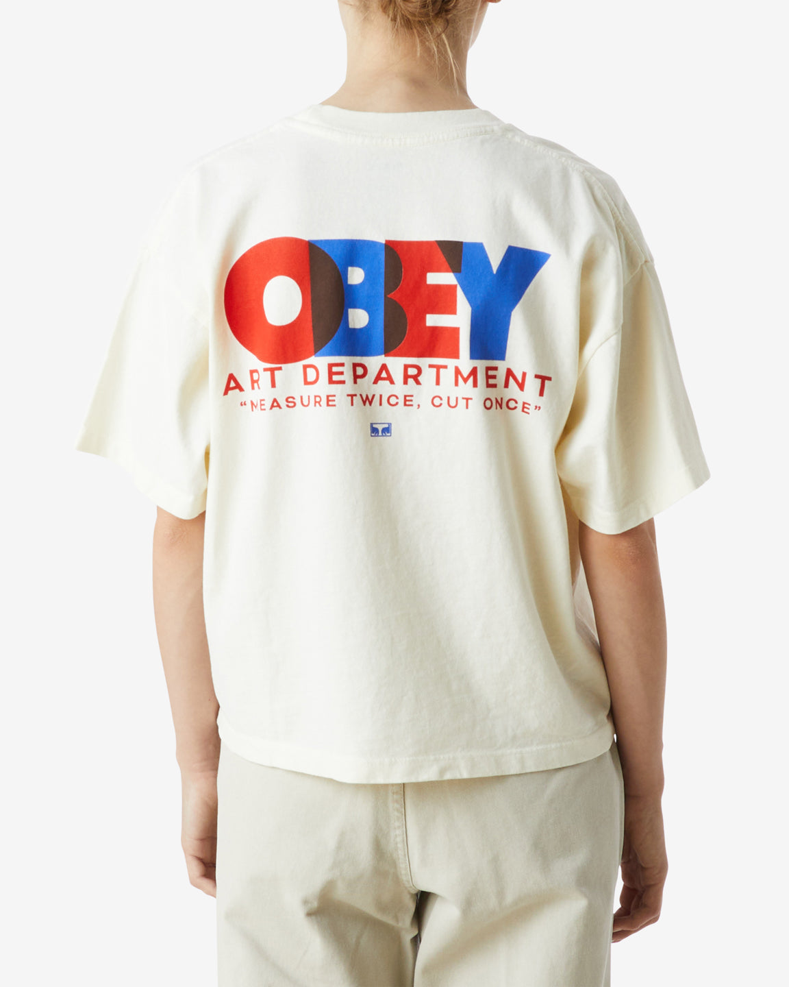 obey overlay raegan t shirt unbleached