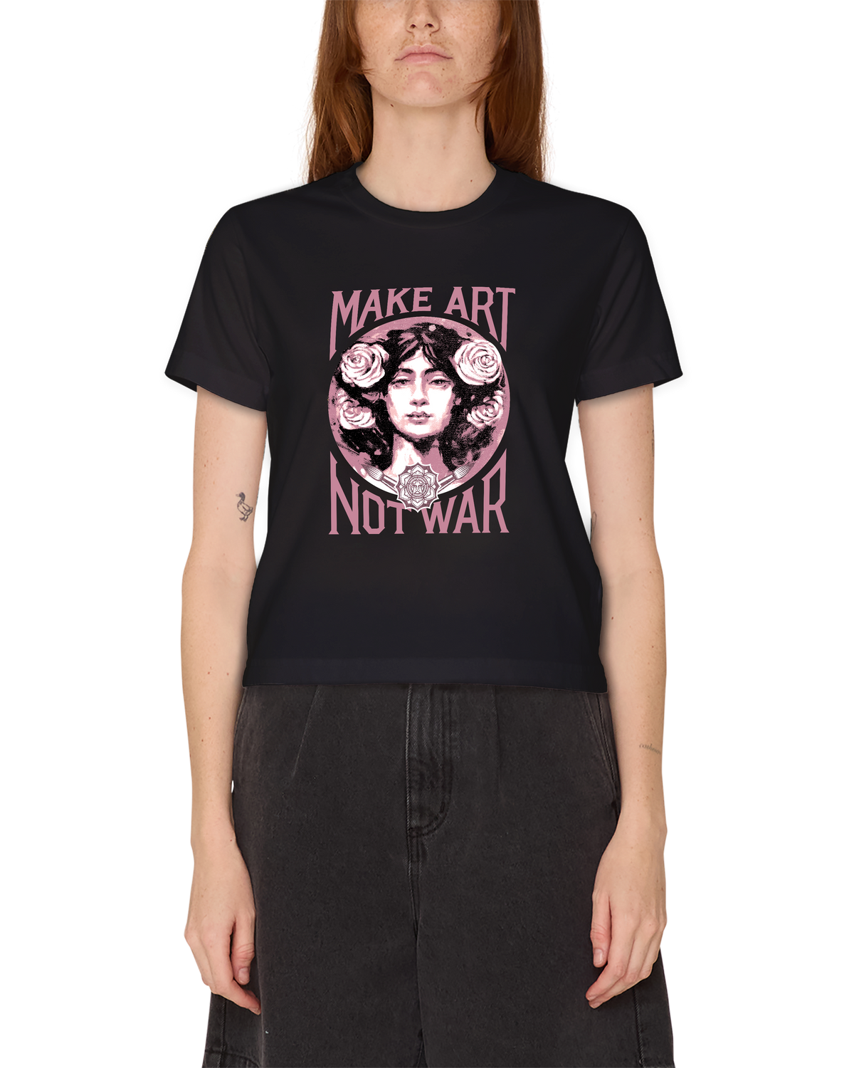 MAKE ART NOT WAR II KAYLIN T-SHIRT