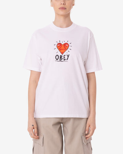 HEART SCRIBBLE MAXINE PIGMENT T-SHIRT