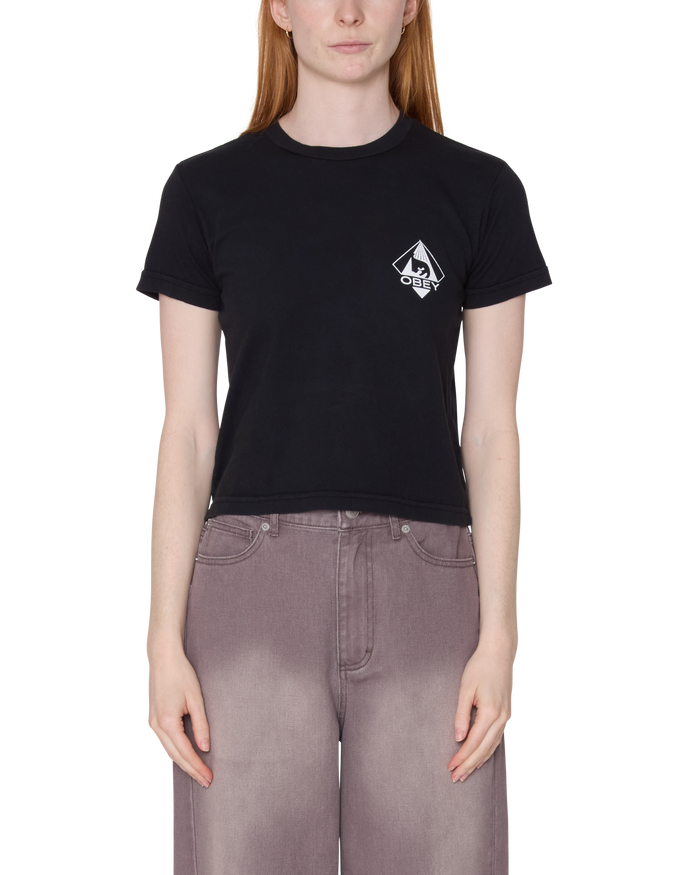 obey-icon-pyramid-kaia-t-shirt-digital-black - alternate view