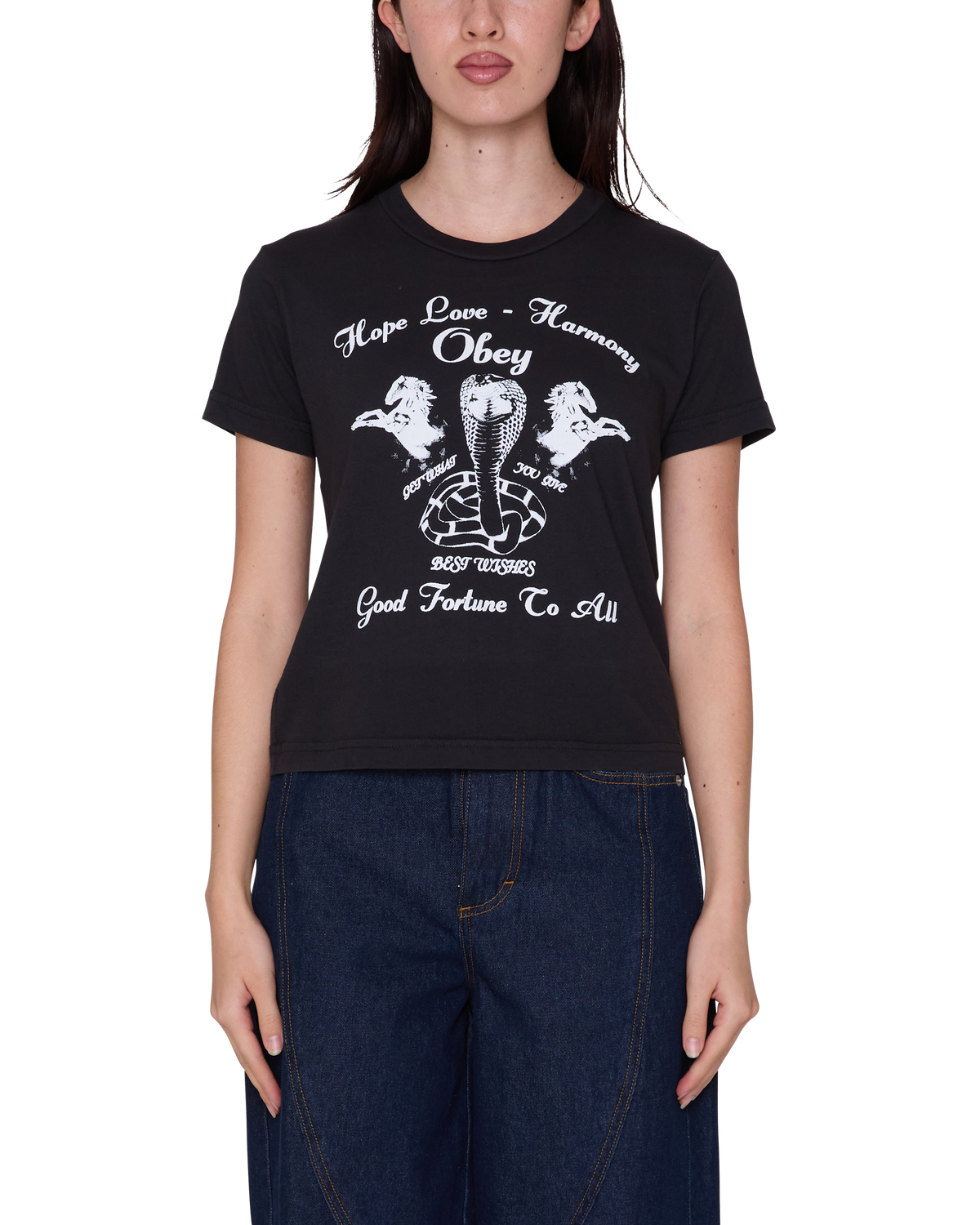 HOPE LOVE HARMONY KAIA T-SHIRT (zoomed)