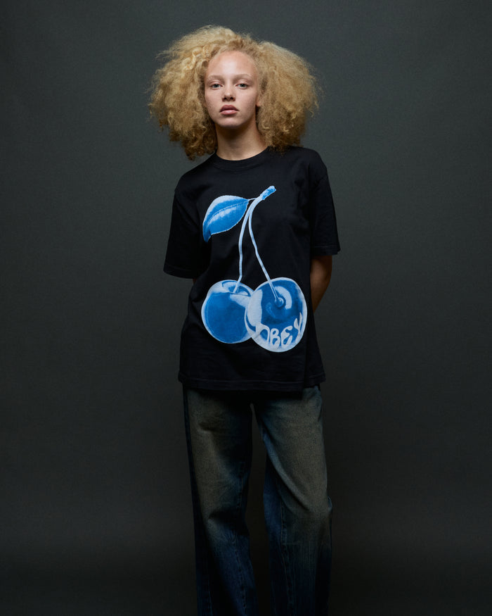 BLUE CHERRY MICHELLE T-SHIRT - alternate view
