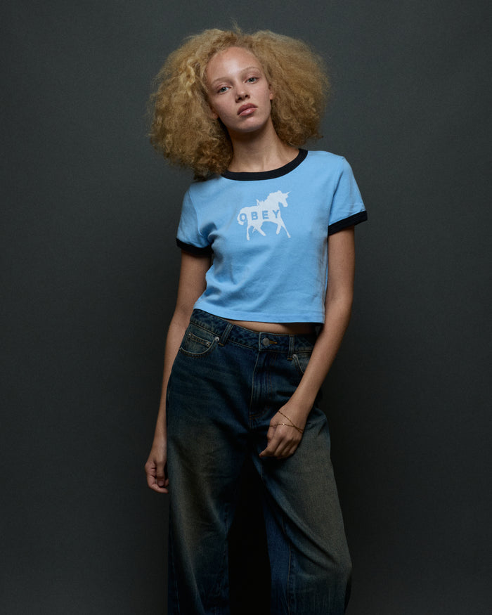 UNICORN KACI RINGER T-SHIRT - alternate view