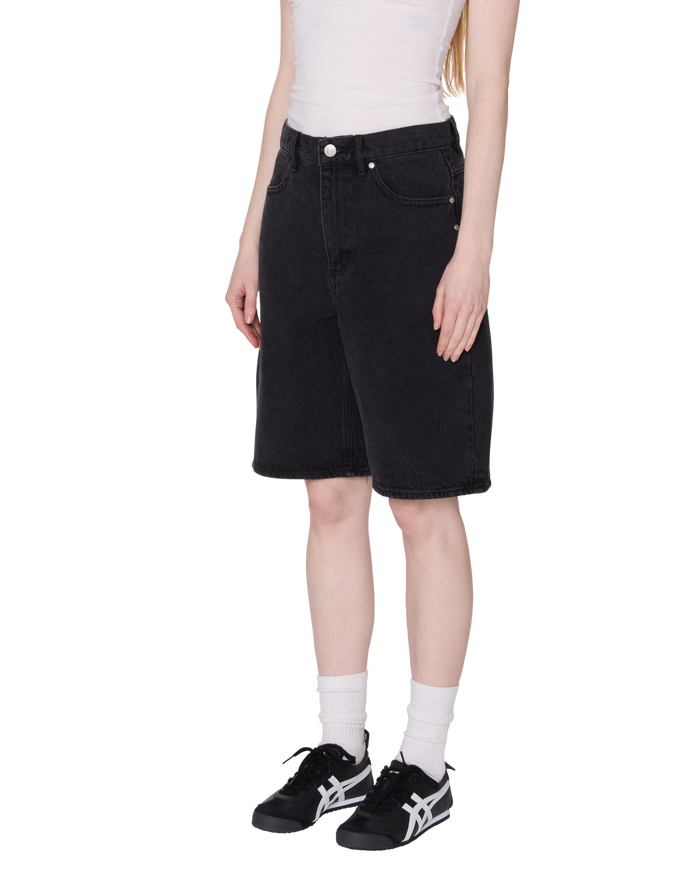 obey-pike-denim-short-faded-black - alternate view