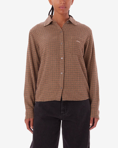 MABLE MINI HOUNDSTOOTH SHIRT