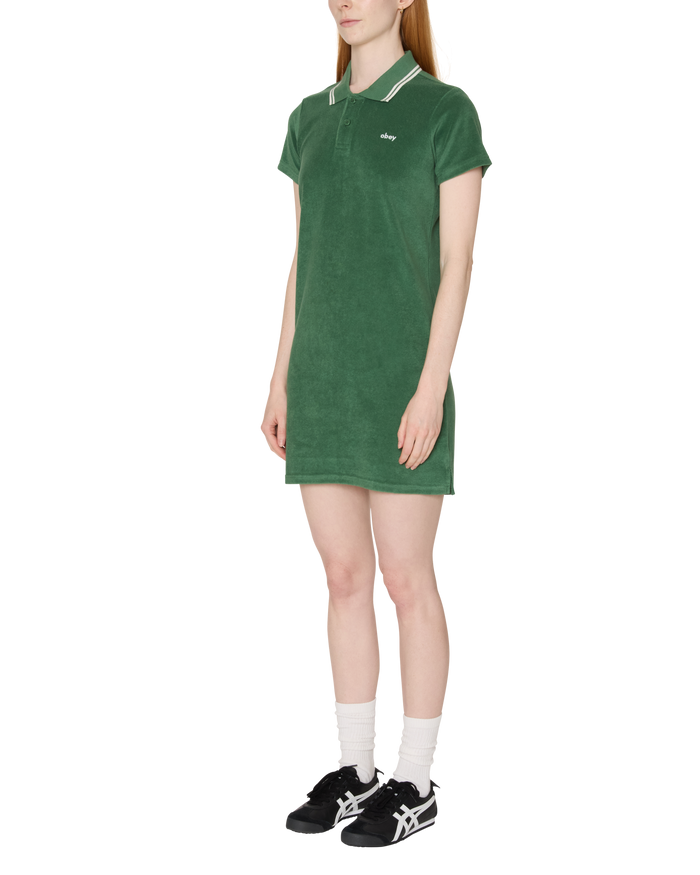 obey-lucia-polo-dress-green - alternate view
