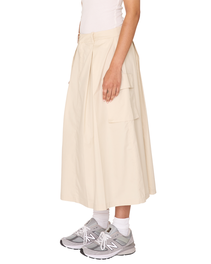 obey surface cargo skirt silver birch