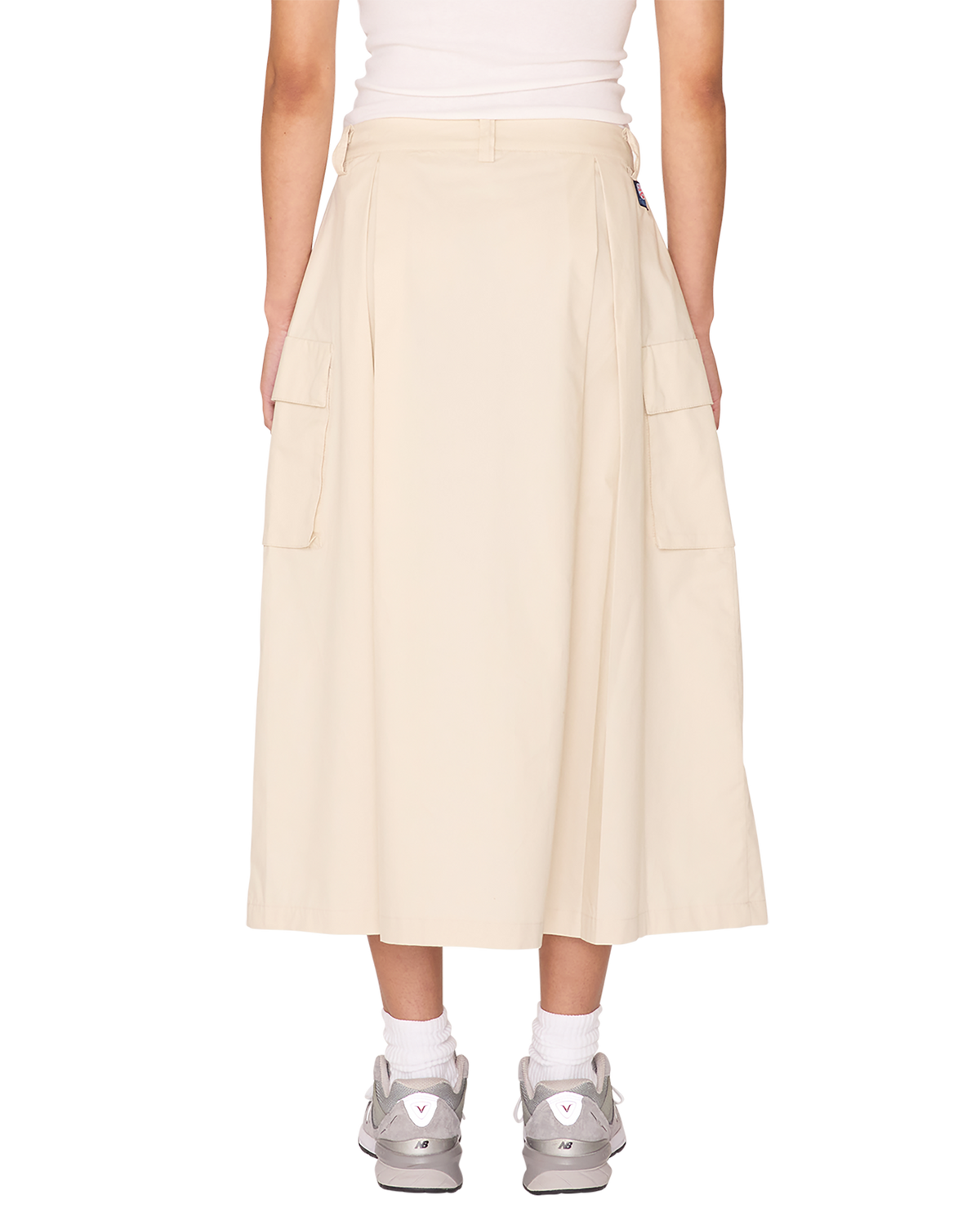 obey surface cargo skirt silver birch