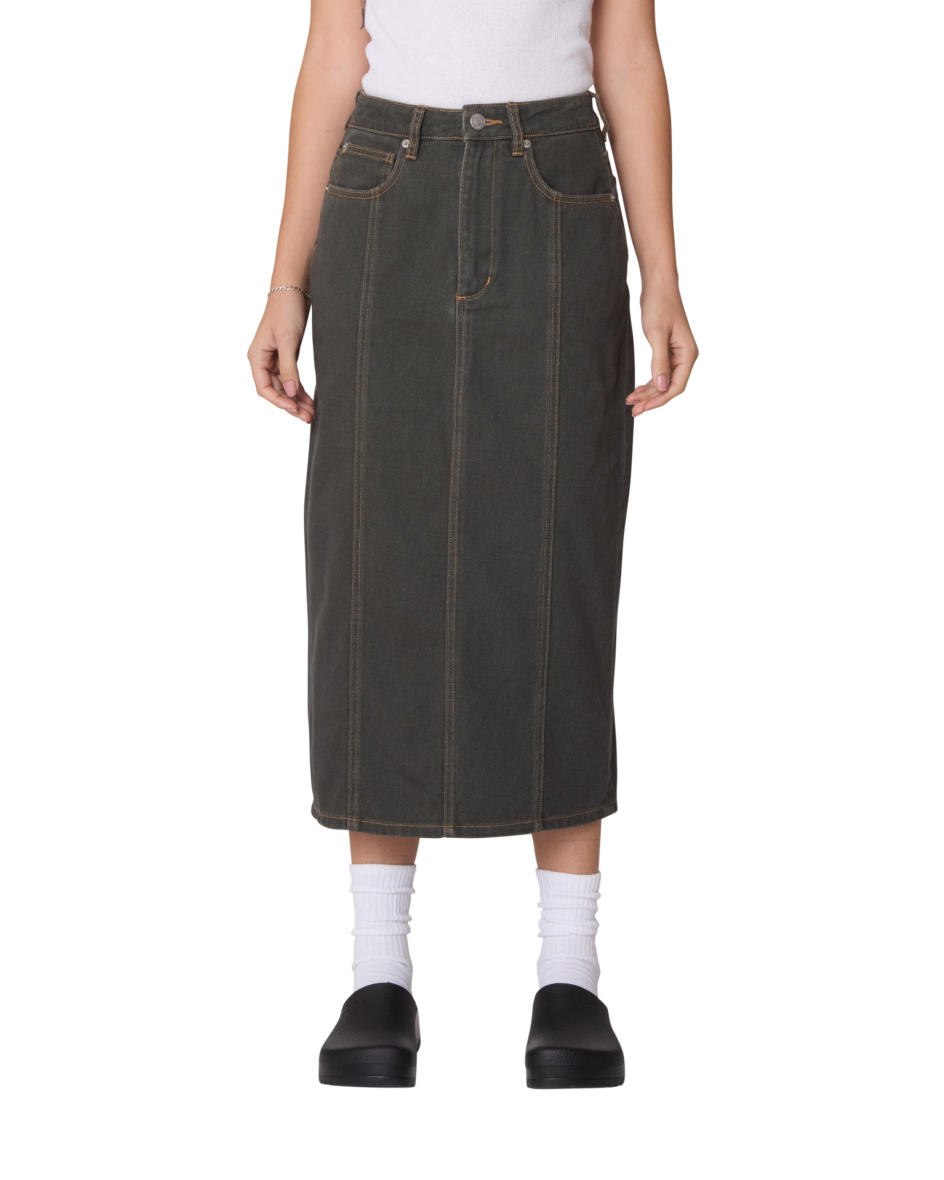 FAYE PANEL SKIRT – OBEY CLOTHING