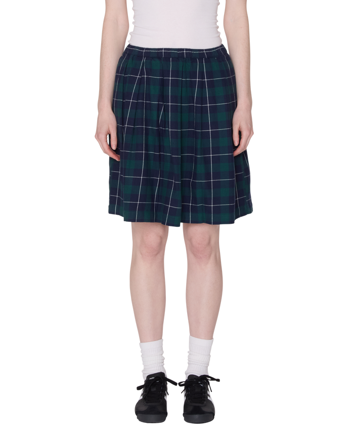 obey-shelly-plaid-pleated-skirt-green-multi