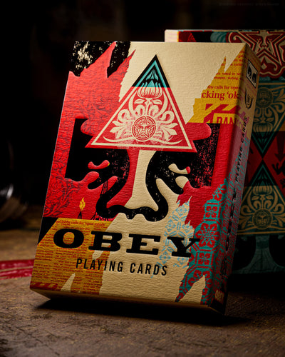 OBEY X THEORY11 PLAYING CARDS