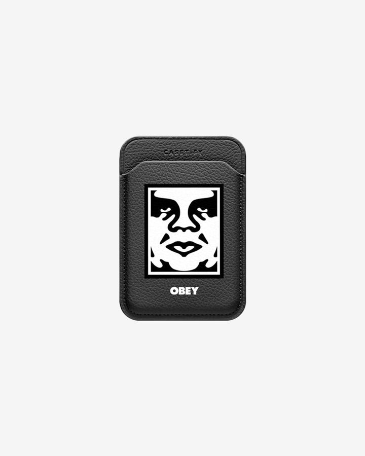 OBEY ICON SNAP WALLET black