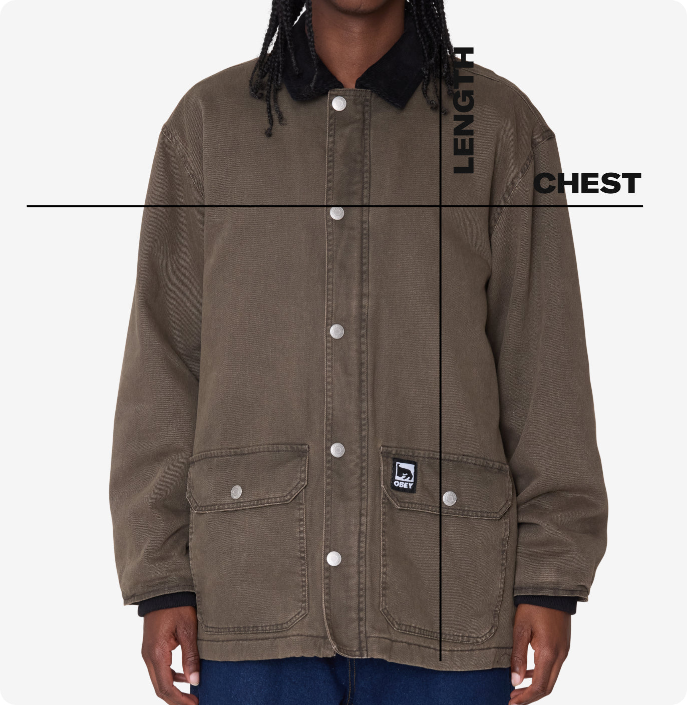LENOX ZIP JACKET – OBEY CLOTHING