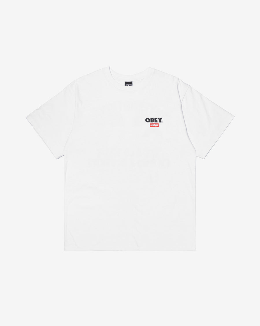 WORLDWIDE TOKYO CUSTOM T-SHIRT WHITE / RED