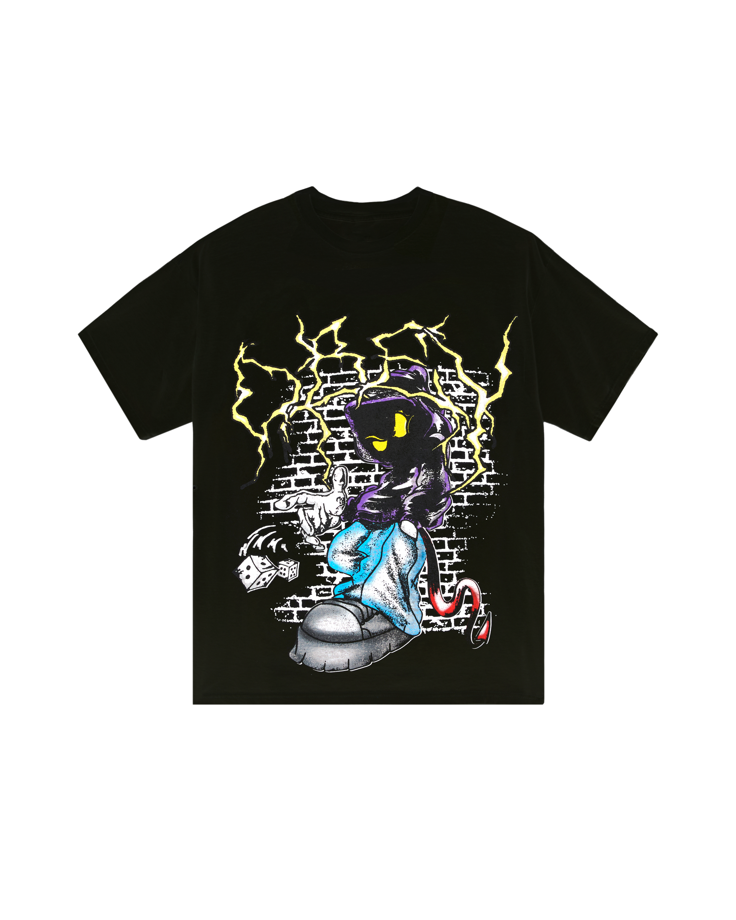 ROLL THE DICE VINTAGE T-SHIRT (zoomed)