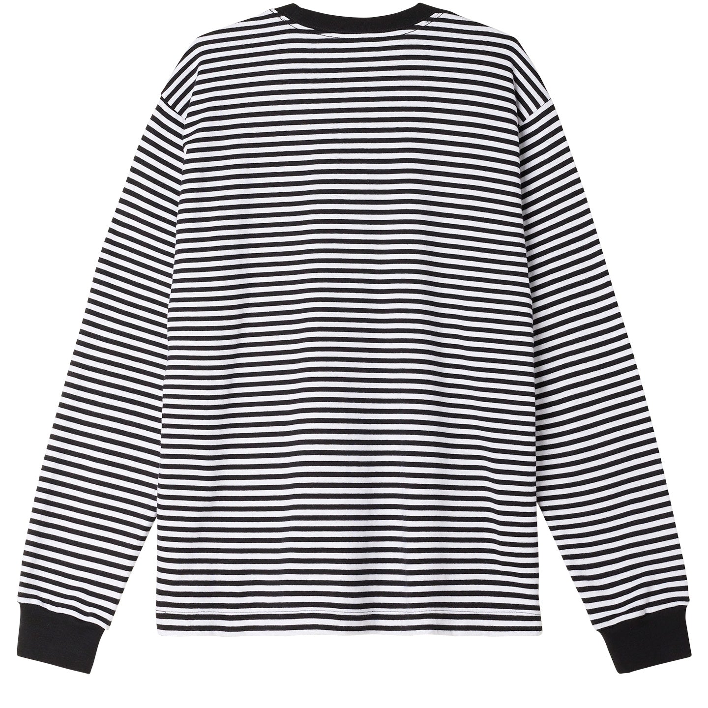 ESTABLISHED WORKS EYES LS STRIP T-SHIRT