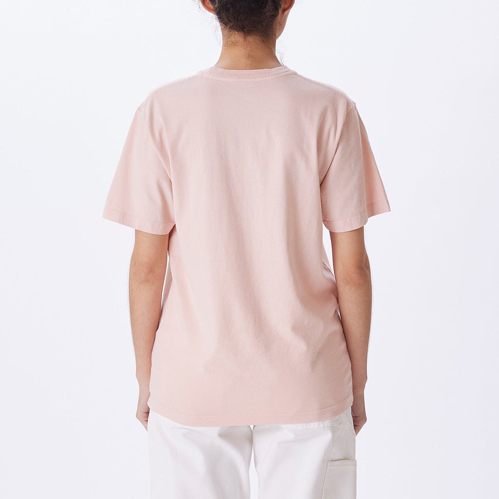 WEEDS PIGMENT DYE CHOICE T-SHIRT PINK CLAY | OBEY Clothing